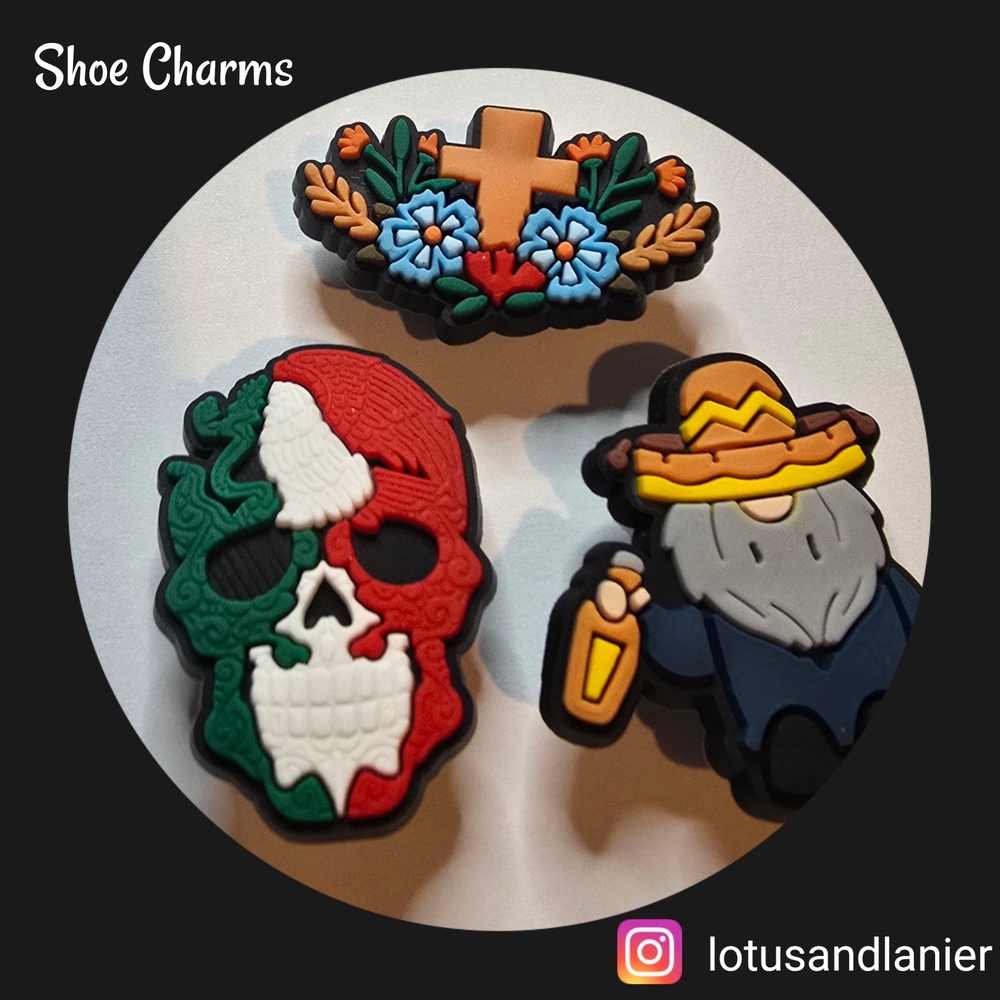 Shoe Charms Viva Mexico Set Of 3